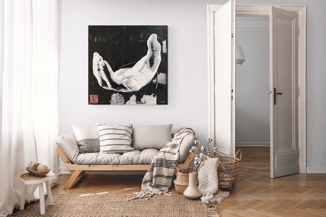 MAIN [PEINTURE SUR TOILE]