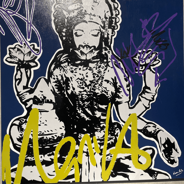 LAKSHMI STREET 2 [PEINTURE SUR TOILE]